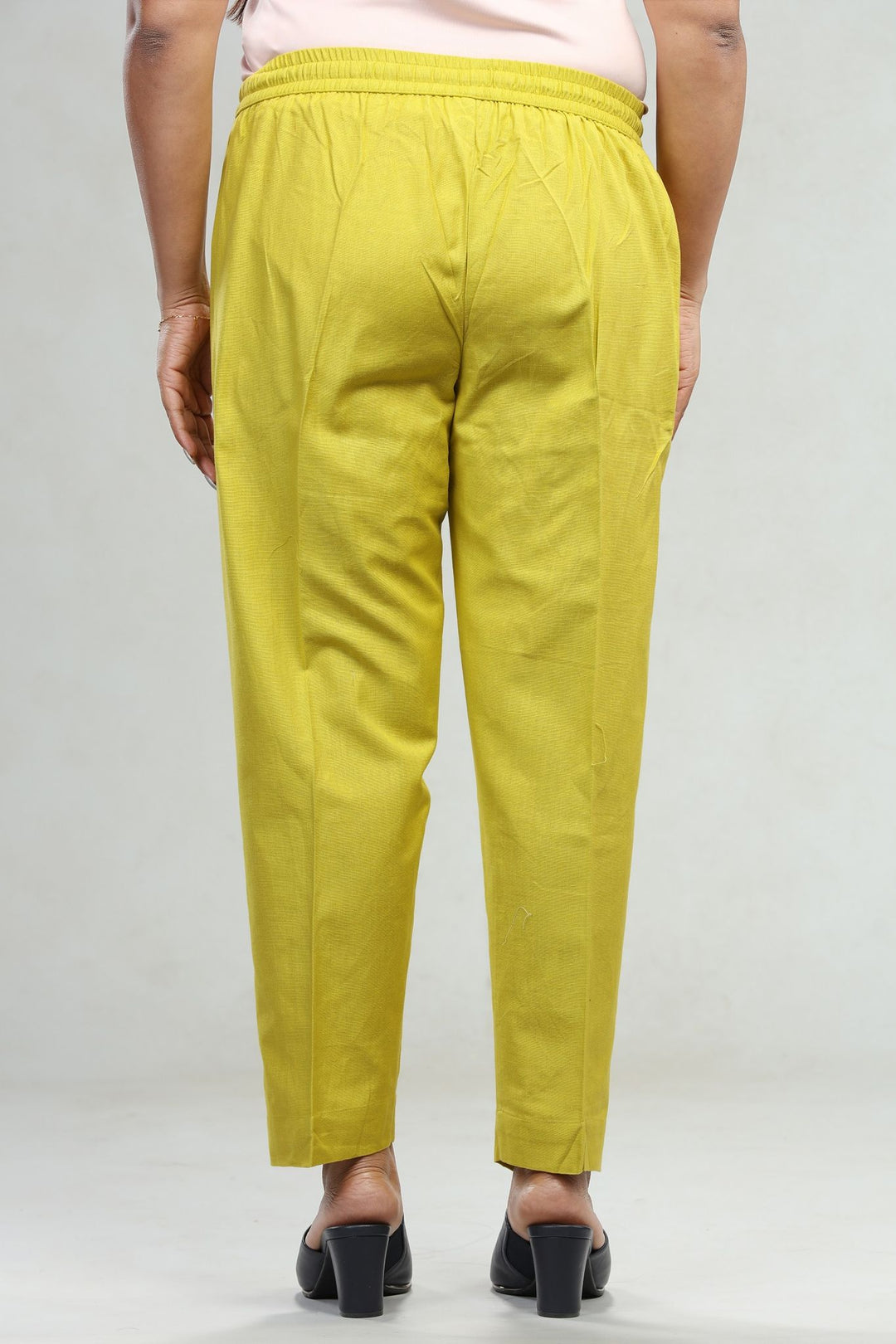 Neon Green Cotton Pant