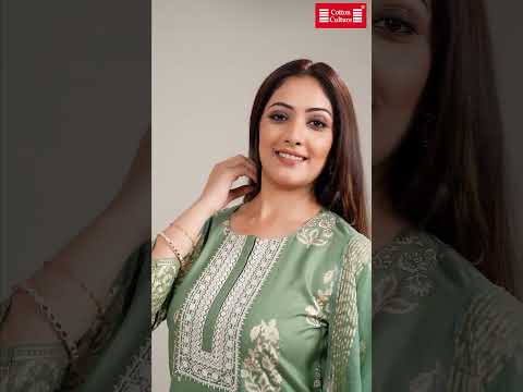 Light Green Rayon Straight Embroidered Kurta Palazzo Suit Set