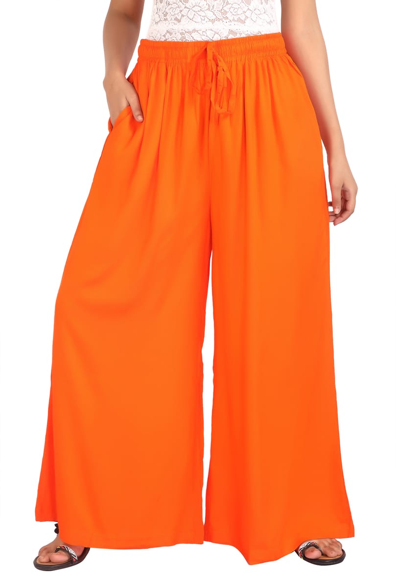 Orange Color Ladies Lycra Pants - Manufacturer Exporter Supplier from Delhi  India