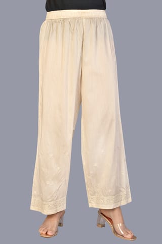 Buy Beige Trousers & Pants for Women by Yuri's Online | Ajio.com